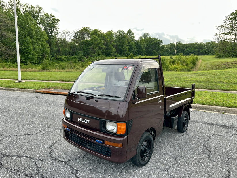 1995 DAIHATSU HIJET CLIMBER PTO DUMP - 4x4 - DIFF LOCK - 2 SPEED TRANSFER-CASE - A/C - CUSTOM PAINTJOB — LOT#912 - Image 20