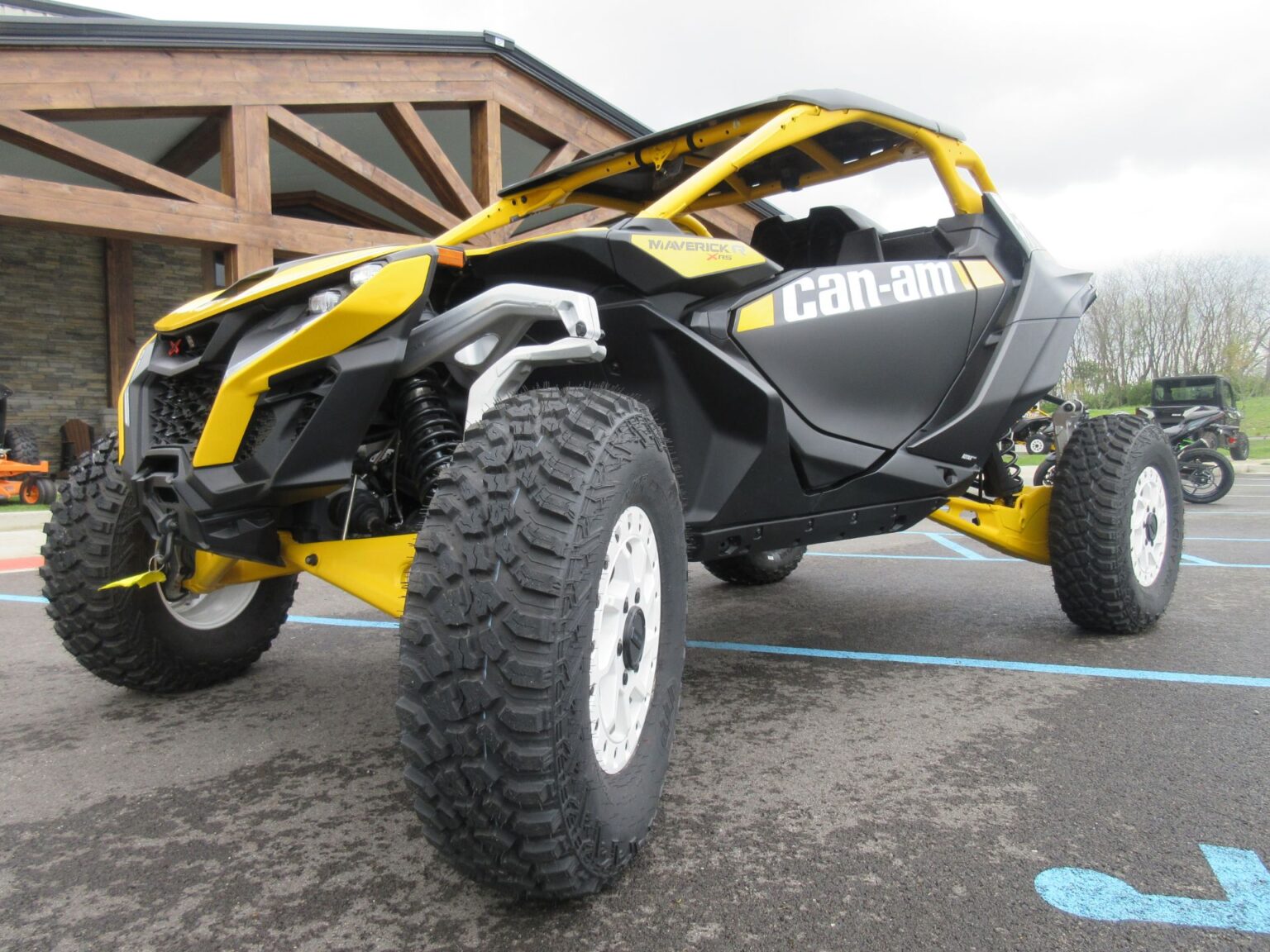 New 2024 Can-Am Maverick R X RS with Smart-Shox