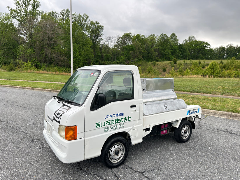 2000 SUBARU SAMBAR LORRY FUEL TANKER 4WD - A/C - FUEL INJECTION - AIRBAG - POWER STEERING — LOT#845 - Image 20