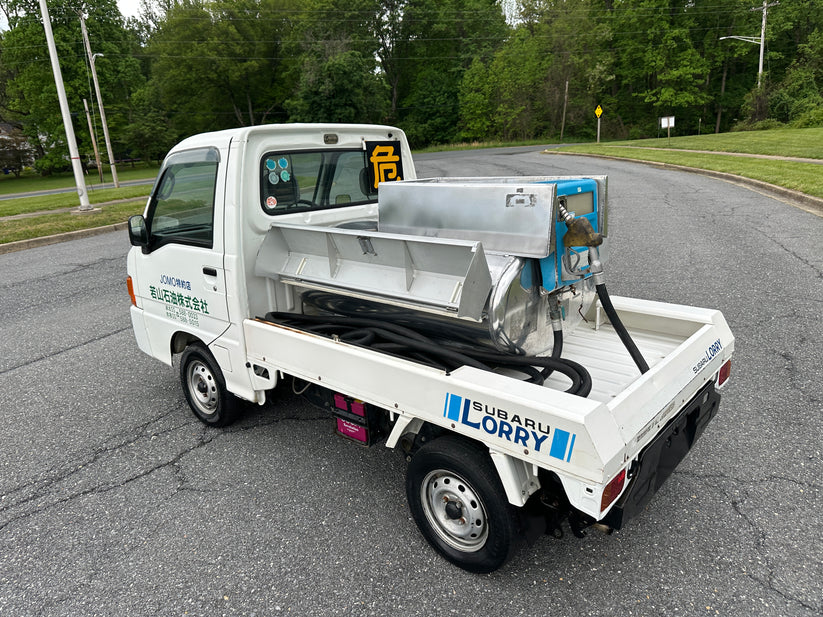 2000 SUBARU SAMBAR LORRY FUEL TANKER 4WD - A/C - FUEL INJECTION - AIRBAG - POWER STEERING — LOT#845 - Image 17