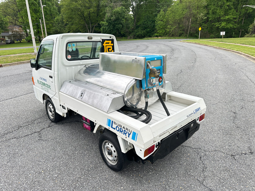 2000 SUBARU SAMBAR LORRY FUEL TANKER 4WD - A/C - FUEL INJECTION - AIRBAG - POWER STEERING — LOT#845 - Image 18