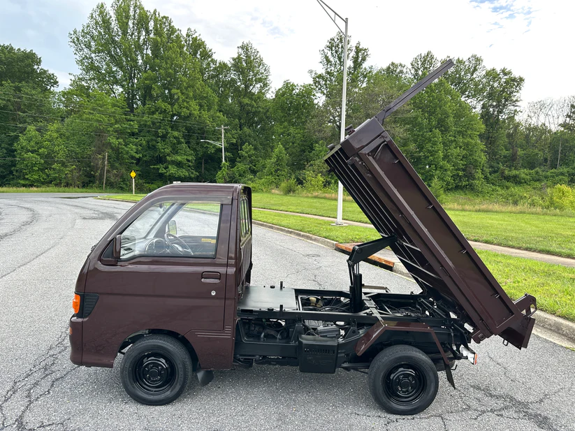 1995 DAIHATSU HIJET CLIMBER PTO DUMP - 4x4 - DIFF LOCK - 2 SPEED TRANSFER-CASE - A/C - CUSTOM PAINTJOB — LOT#912 - Image 18