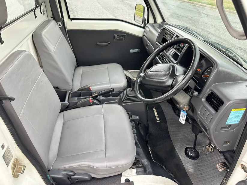 2000 SUBARU SAMBAR LORRY FUEL TANKER 4WD - A/C - FUEL INJECTION - AIRBAG - POWER STEERING — LOT#845 - Image 5