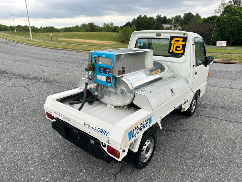 2000 SUBARU SAMBAR LORRY FUEL TANKER 4WD - A/C - FUEL INJECTION - AIRBAG - POWER STEERING — LOT#845 - Image 12