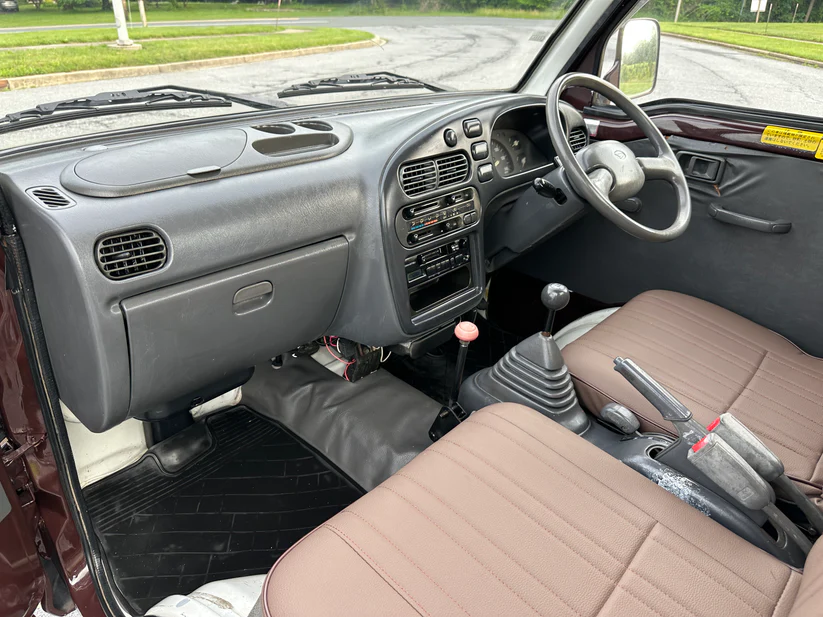 1995 DAIHATSU HIJET CLIMBER PTO DUMP - 4x4 - DIFF LOCK - 2 SPEED TRANSFER-CASE - A/C - CUSTOM PAINTJOB — LOT#912 - Image 6