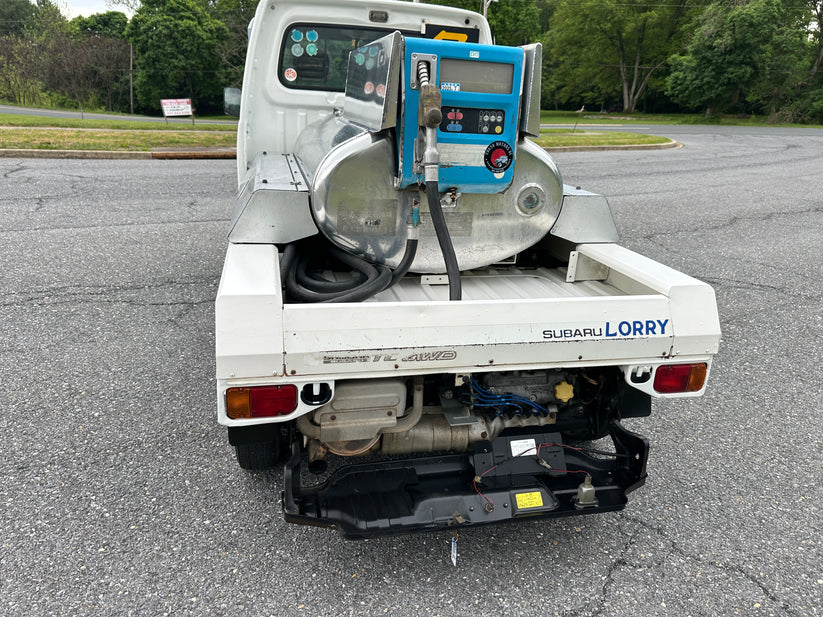 2000 SUBARU SAMBAR LORRY FUEL TANKER 4WD - A/C - FUEL INJECTION - AIRBAG - POWER STEERING — LOT#845 - Image 16