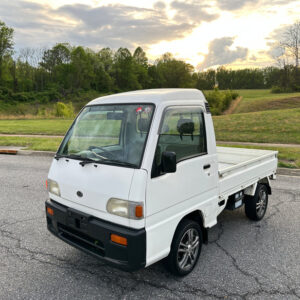 1998 SUBARU SAMBAR SUPER DELUXE - HIGH ROOF - 4WD - 5 SPEED - LOT#865