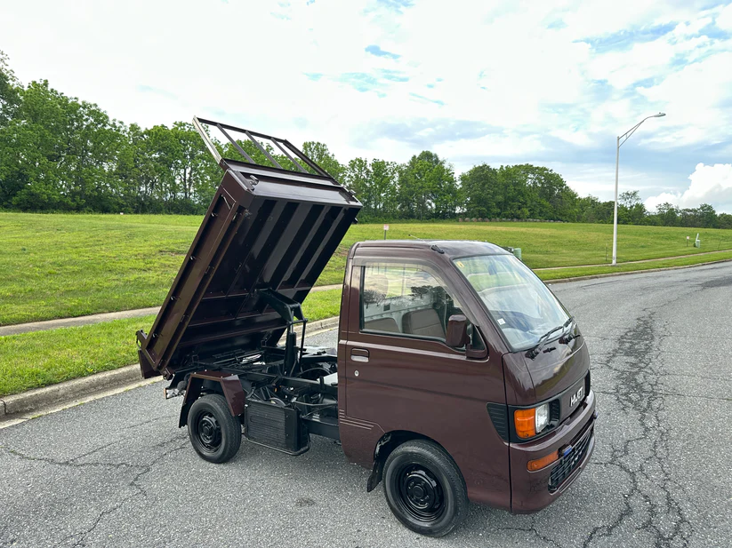 1995 DAIHATSU HIJET CLIMBER PTO DUMP - 4x4 - DIFF LOCK - 2 SPEED TRANSFER-CASE - A/C - CUSTOM PAINTJOB — LOT#912 - Image 11