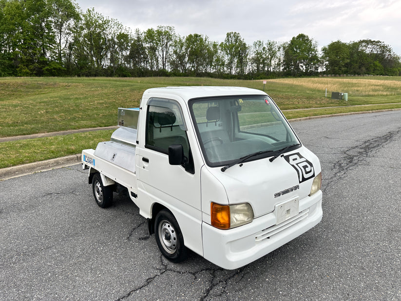 2000 SUBARU SAMBAR LORRY FUEL TANKER 4WD - A/C - FUEL INJECTION - AIRBAG - POWER STEERING — LOT#845 - Image 8