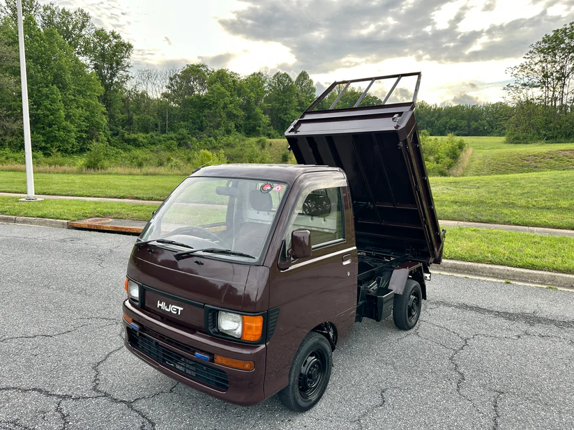 1995 DAIHATSU HIJET CLIMBER PTO DUMP - 4x4 - DIFF LOCK - 2 SPEED TRANSFER-CASE - A/C - CUSTOM PAINTJOB — LOT#912