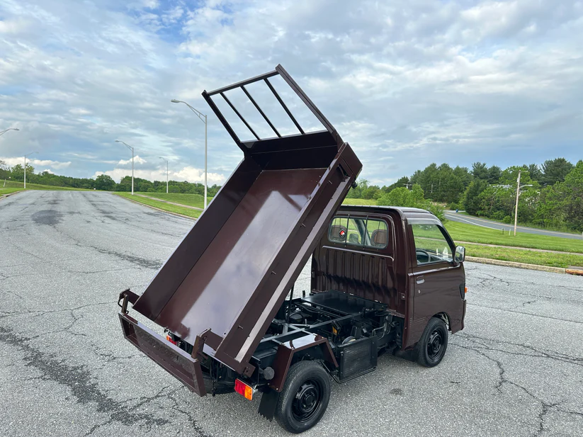 1995 DAIHATSU HIJET CLIMBER PTO DUMP - 4x4 - DIFF LOCK - 2 SPEED TRANSFER-CASE - A/C - CUSTOM PAINTJOB — LOT#912 - Image 14