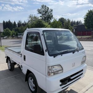 1997 Honda Acty Attack 4WD –  Factory diff lock + Ultra Low gear.  Only 83,327 km.