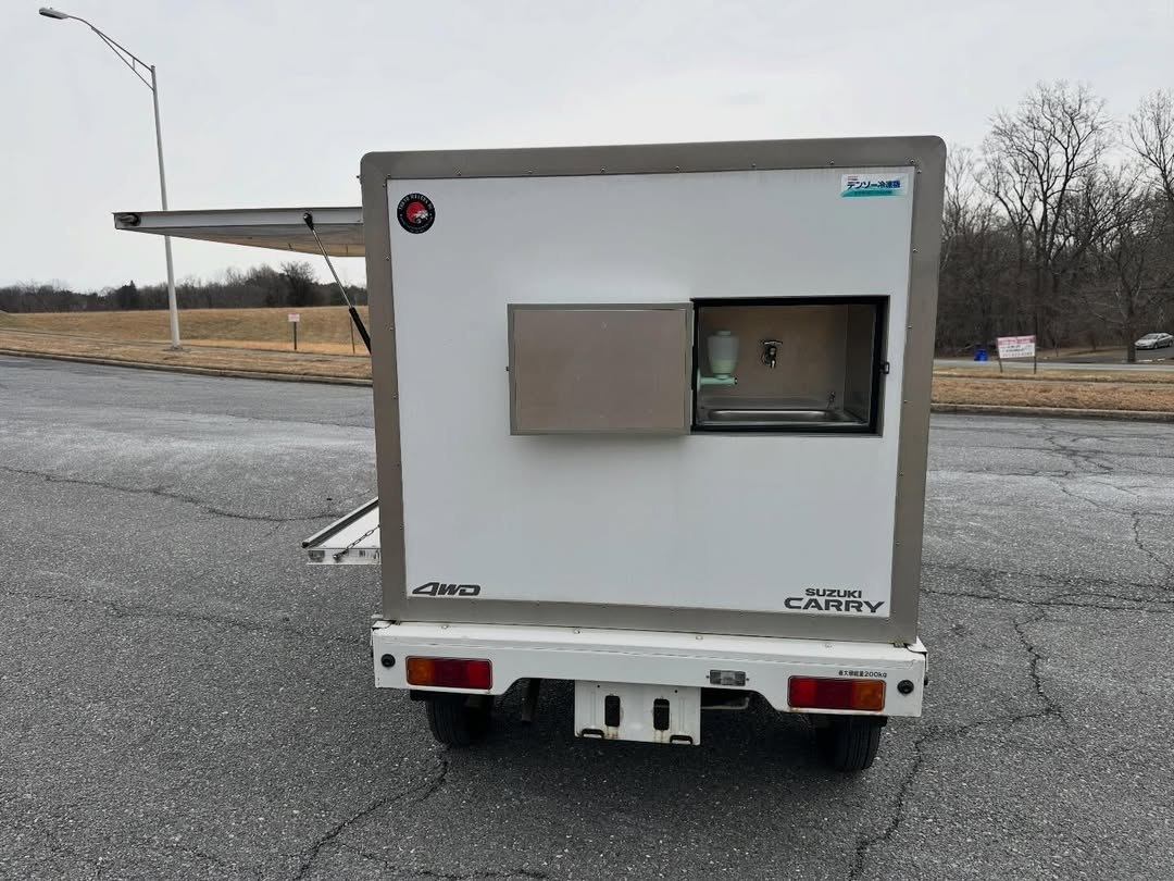 2000 Suzuki Carry GD-DB52T Refrigerated Food Truck – 4WD, Freezer Unit - Image 9