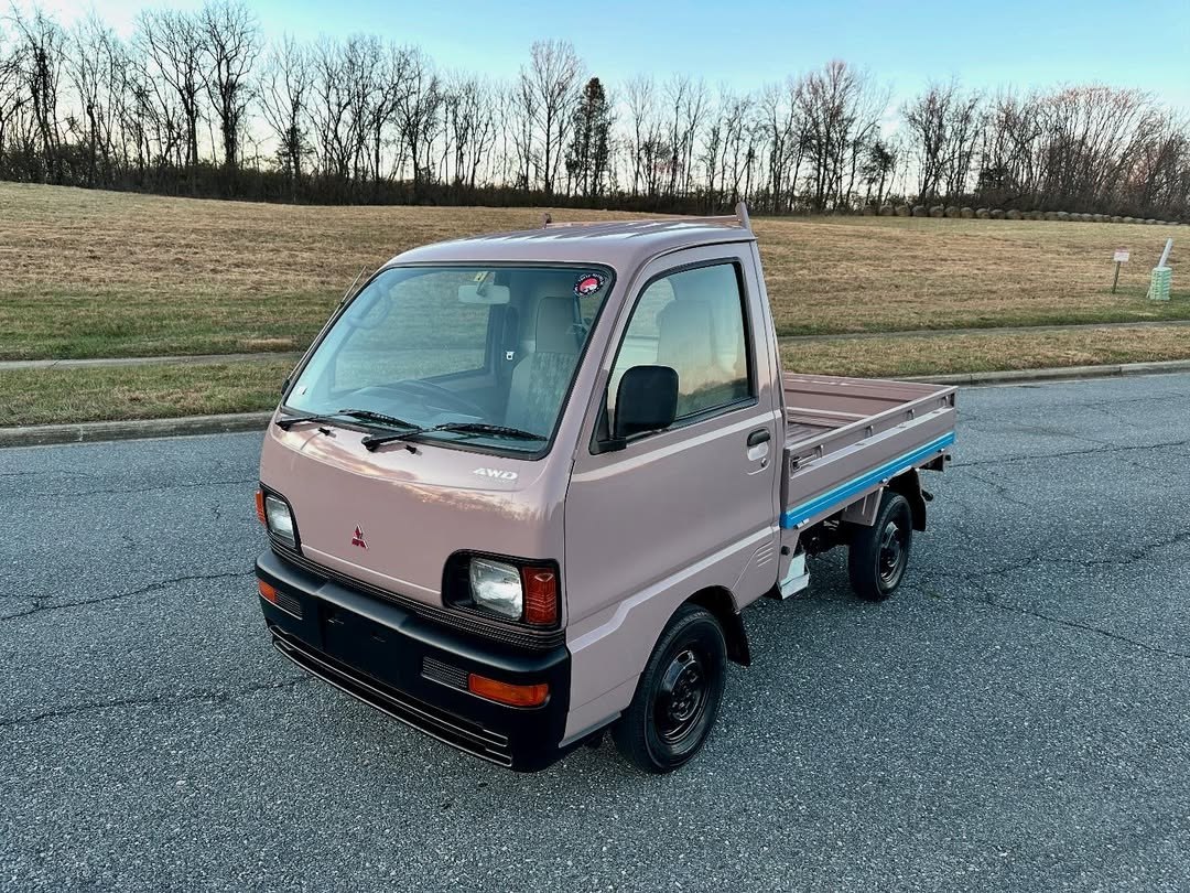 1997 Mitsubishi Minicab 4x4 Dump Truck | Custom Paint, Dual Range | V-U42T - Image 7