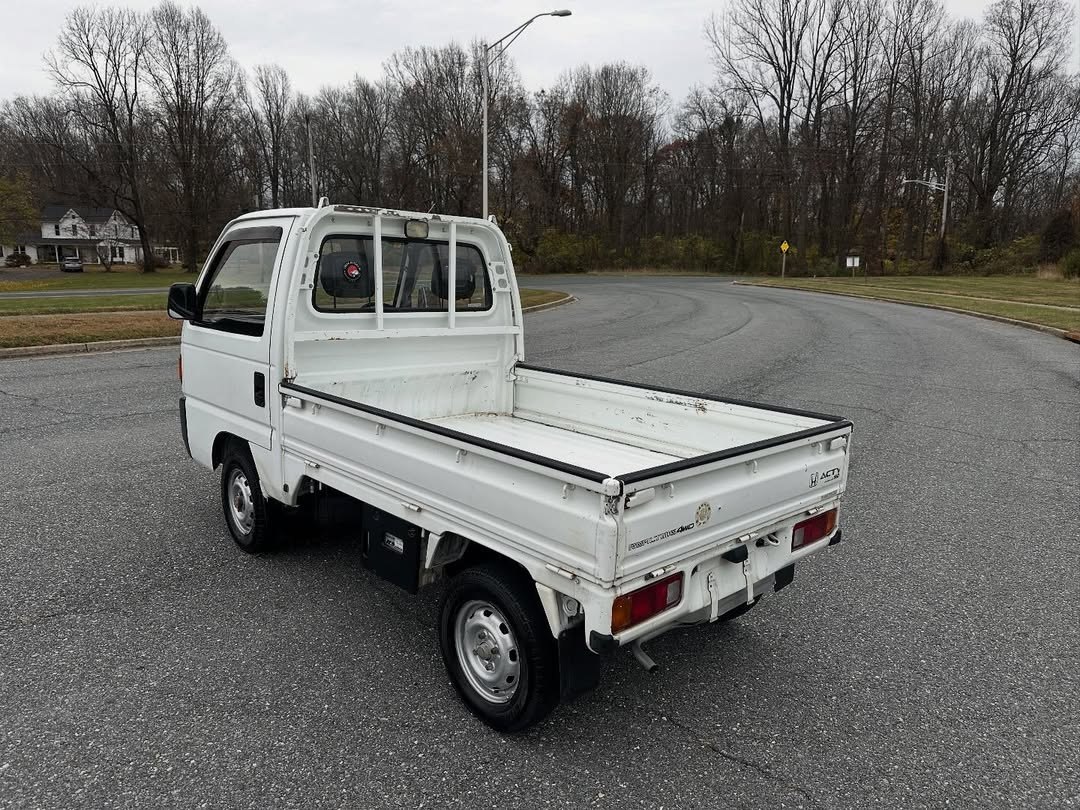 1993 Honda Acty SDX V-HA4 Kei Truck — 660cc 4WD Mini Truck, 38,229 Miles - Image 2