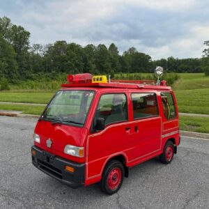 1997 Subaru Sambar Dias V-KV4 Fire Rescue Van – 4WD, 8k Miles, JDM Import