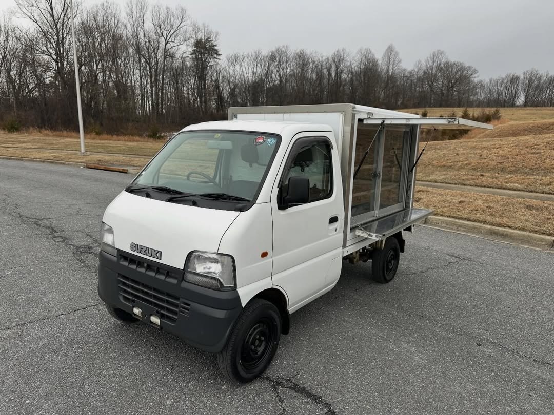 2000 Suzuki Carry GD-DB52T Refrigerated Food Truck – 4WD, Freezer Unit - Image 17