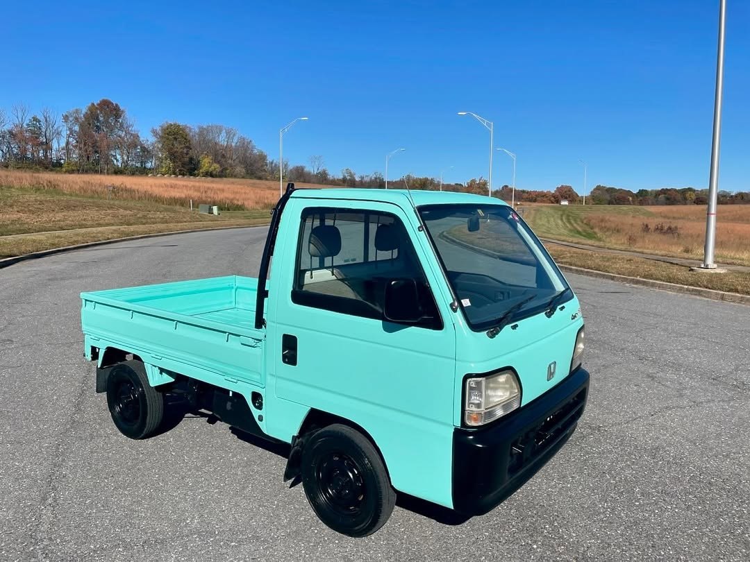 1996 Honda Acty 4WD Kei Truck | Custom Mint Paint, REALTIME 4WD | V-HA4 - Image 10