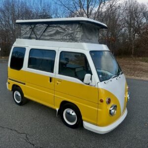 1997 Subaru Sambar Dias Kitchen Car – JDM Kei Van w/ Pop-Up Roof & Low Miles (18,790 mi)