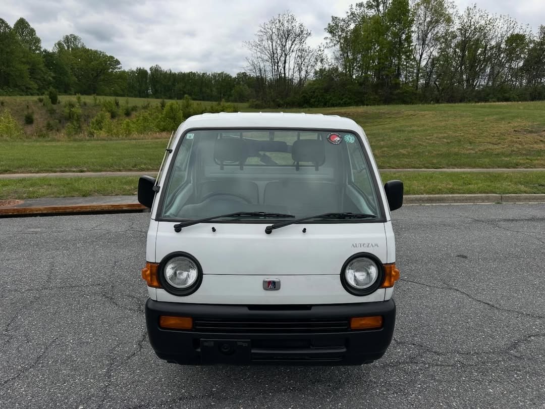 1996 Mazda Autozam Scrum V-DJ51T – Hydraulic Crane, Low Miles, Clean CA Title - Image 17