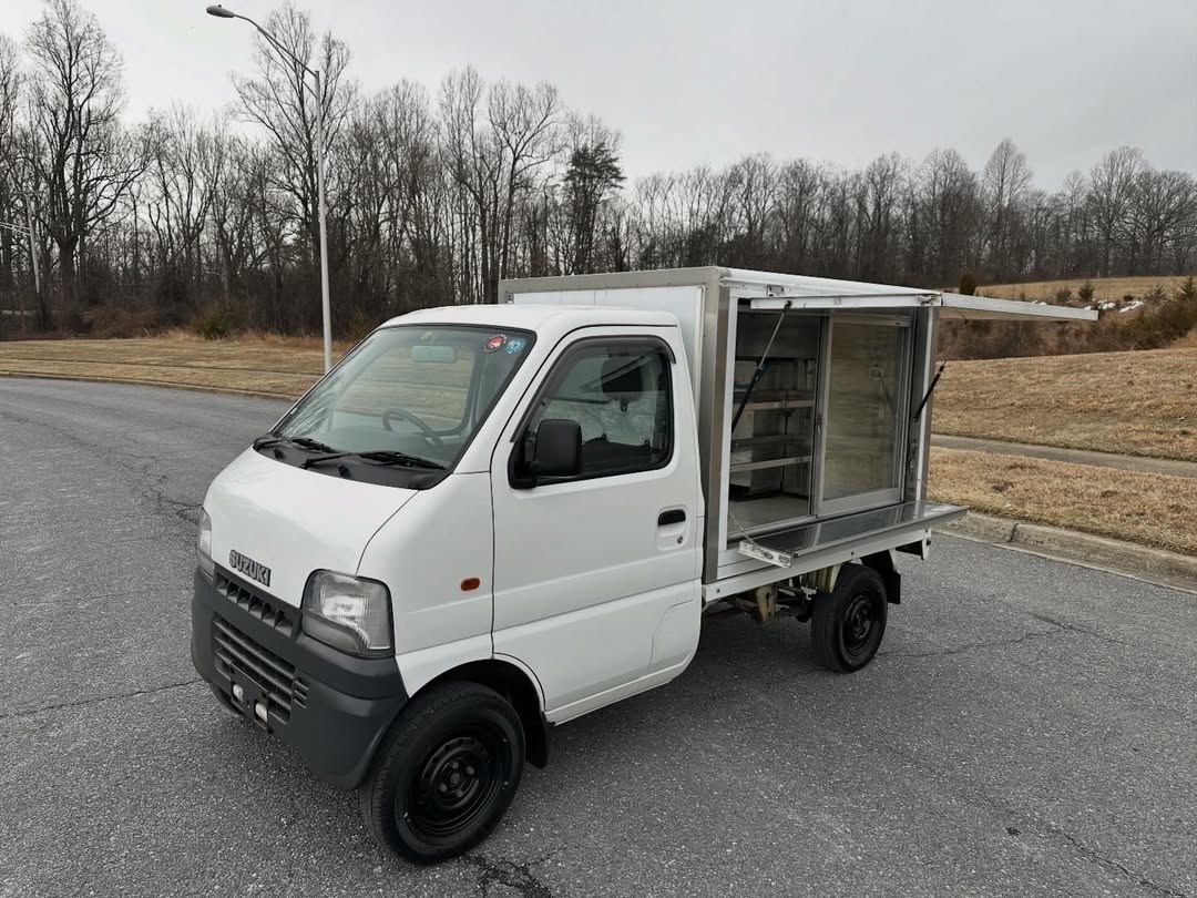 2000 Suzuki Carry GD-DB52T Refrigerated Food Truck – 4WD, Freezer Unit - Image 18