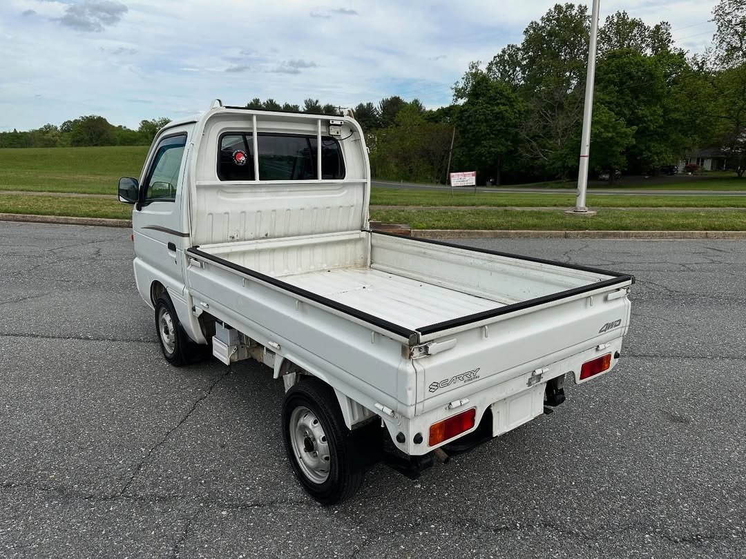 1998 Suzuki Carry 4x4 Kei Truck | Extra Low Gear, Drop-Side Bed | V-DD51T - Image 14