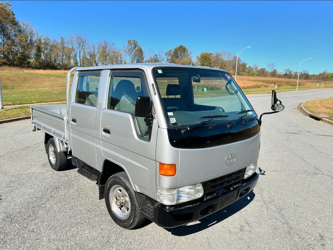 1997 Toyota Dyna Double Cab 4x4 Diesel Truck | Seats 5, Custom Wheels | LY161 - Image 14