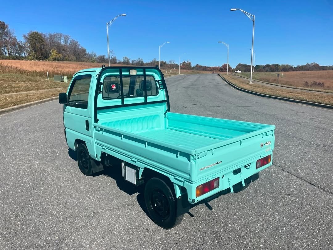 1996 Honda Acty 4WD Kei Truck | Custom Mint Paint, REALTIME 4WD | V-HA4 - Image 7