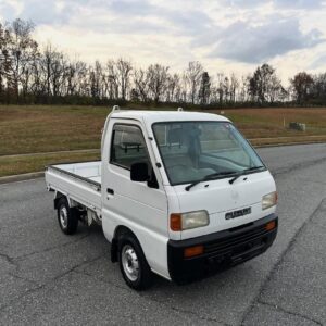 1997 Suzuki Carry V-DD51T Kei Truck — 660cc 4WD Mini Truck with A/C, 62,956 Miles