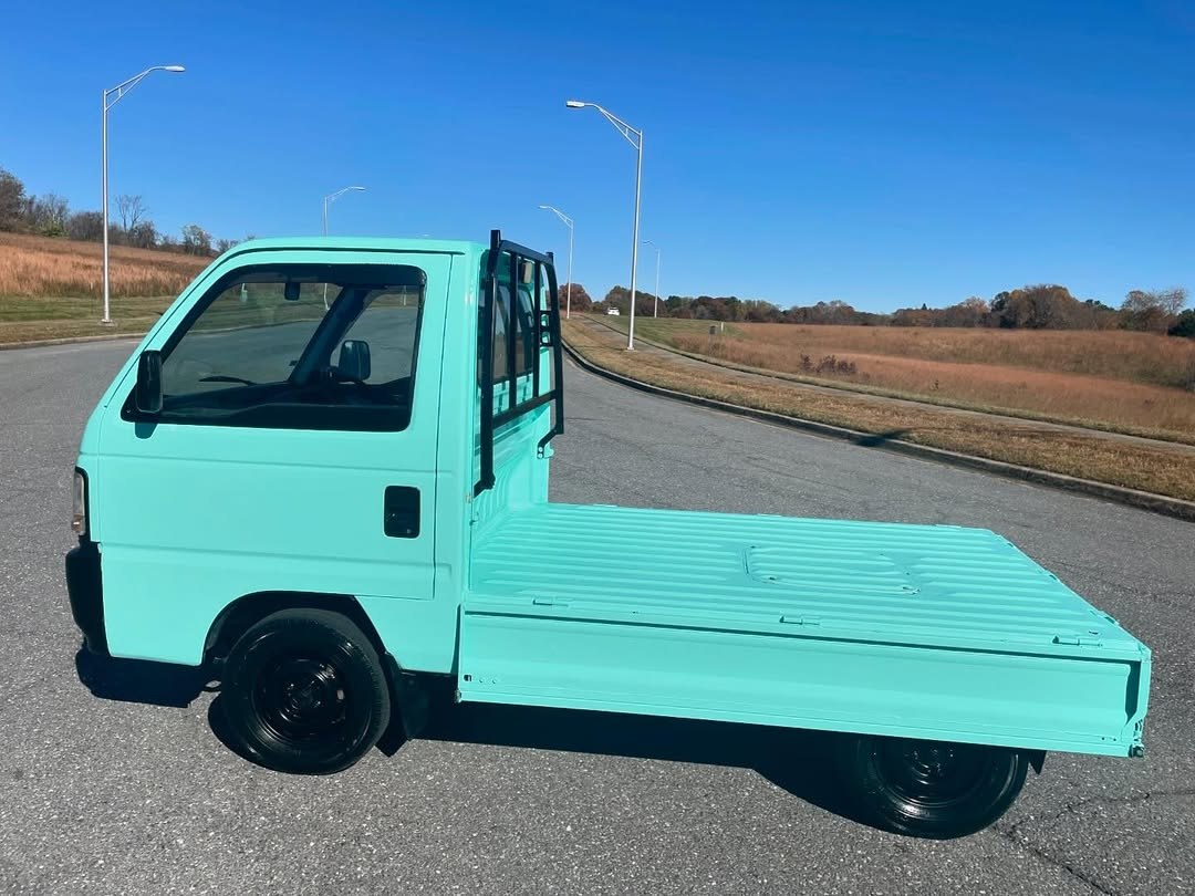 1996 Honda Acty 4WD Kei Truck | Custom Mint Paint, REALTIME 4WD | V-HA4 - Image 5