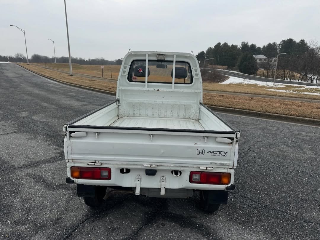 1992 Honda Acty SDX V-HA4 – 4WD Kei Truck w/ A/C – Clean CA Title - Image 18