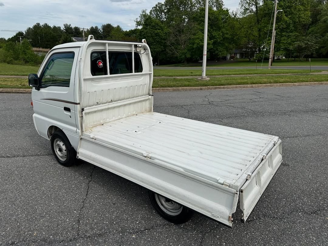 1998 Suzuki Carry 4x4 Kei Truck | Extra Low Gear, Drop-Side Bed | V-DD51T - Image 8
