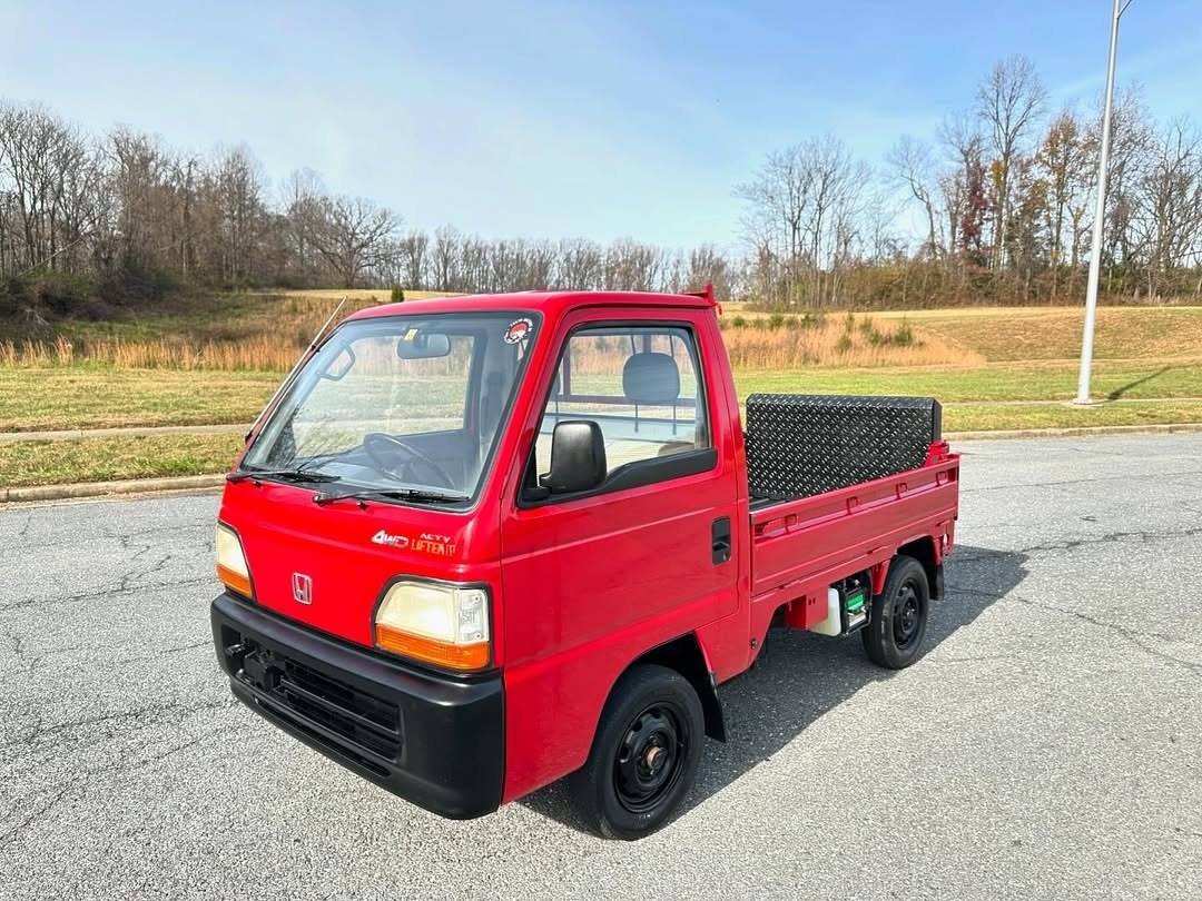 1995 Honda Acty 4WD Kei Truck | Hydraulic Lift-Gate | V-HA4 - Image 8