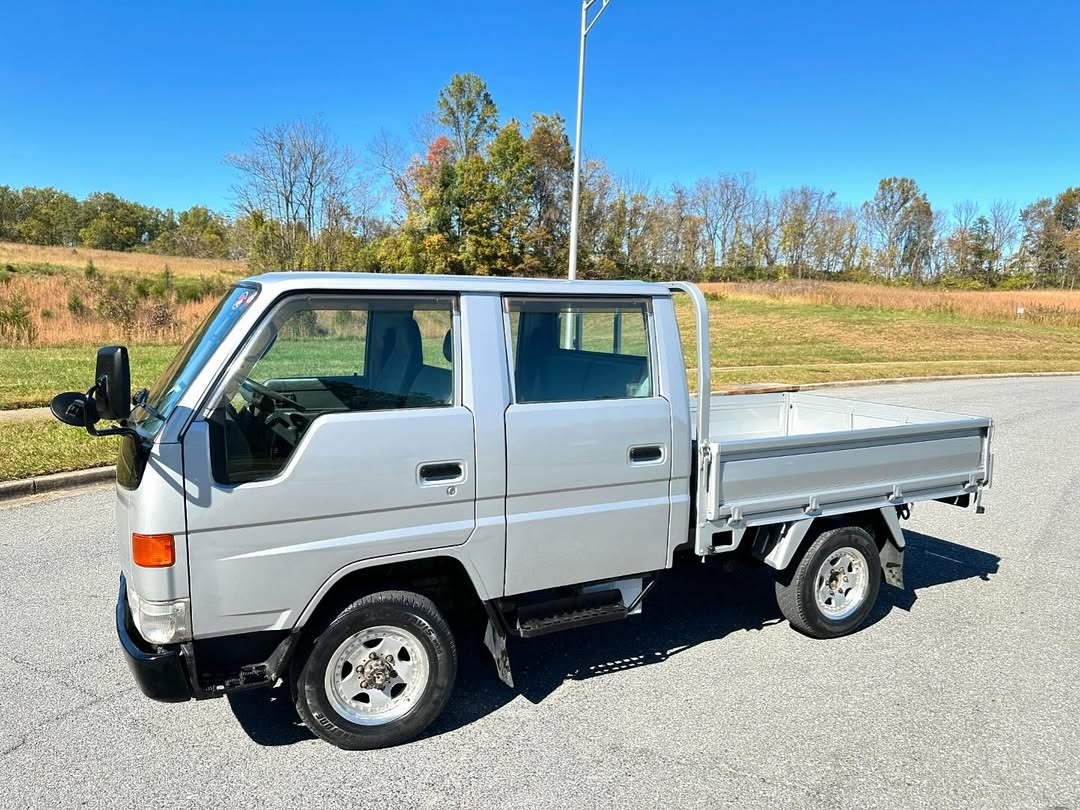 1997 Toyota Dyna Double Cab 4x4 Diesel Truck | Seats 5, Custom Wheels | LY161 - Image 7