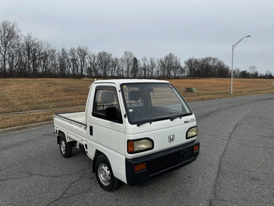 1997 Honda Acty SDX V-HA4 Kei Truck — 660cc 4WD Mini Truck, 74,910 Miles