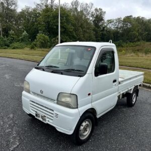 1999 Suzuki Carry GD-DB52T 4WD Kei Truck — 68,718 Miles, F6A EFI Engine, 5-Speed Manual, Dual-Range Transfer Case