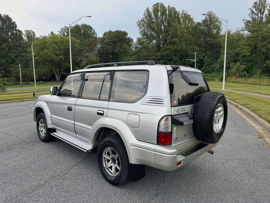 2000 Toyota Land Cruiser Prado TX Limited RZJ95 – Millennium Silver – 3RZ-FE Automatic 4WD JDM Import - Image 26