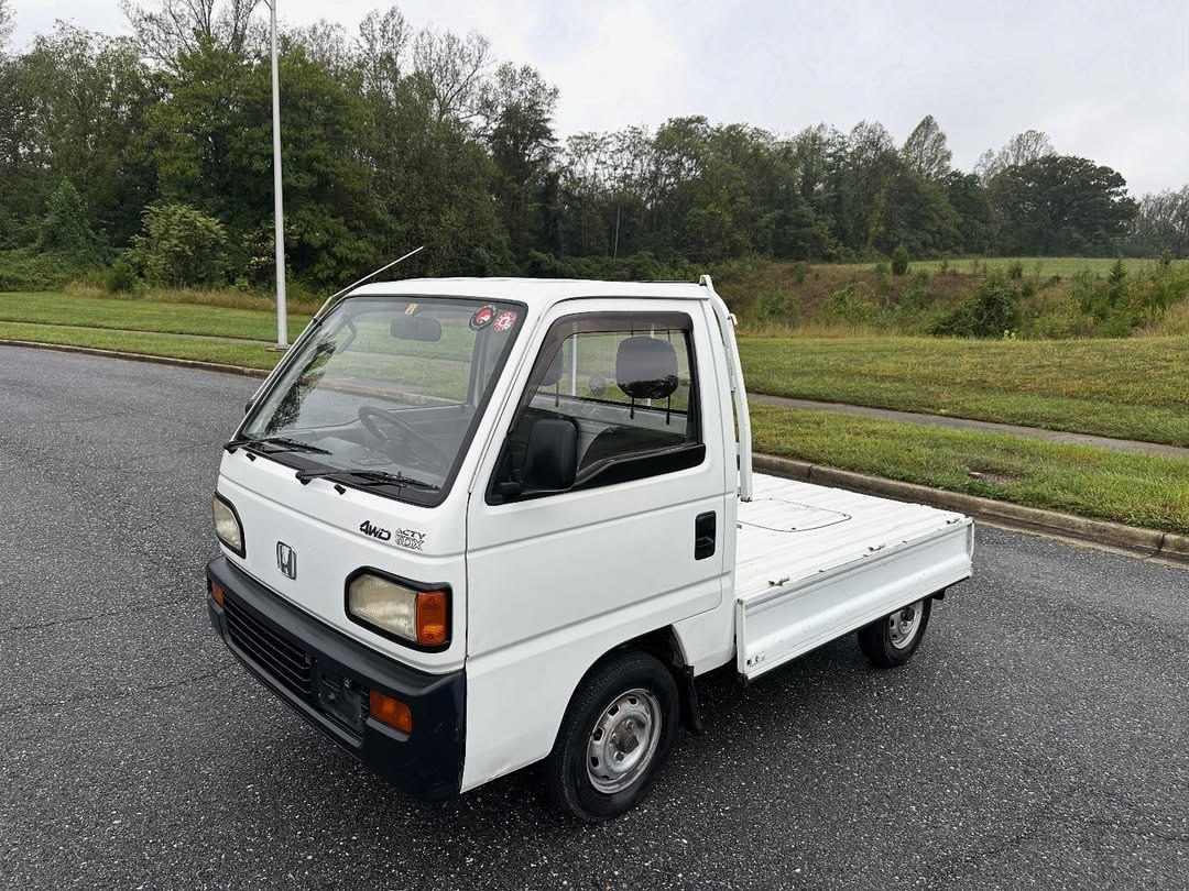 1993 Honda Acty SDX V-HA4 Kei Truck — 44,969 Miles, E07A Engine, Realtime 4WD, 5-Speed Manual
