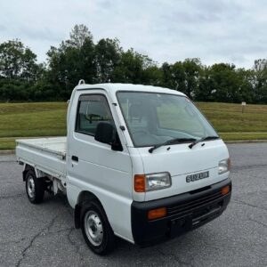 1997 Suzuki Carry V-DD51T Kei Truck – Selectable 4WD, Axle Lock, A/C, 5-Speed Manual, 58,890 Miles